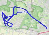 Trasa z dnia 2016-08-22 17:09 - mapa trasy gps - rower górski