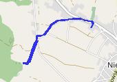 Trasa z dnia 2016-08-23 18:35 - mapa trasy gps - bieganie