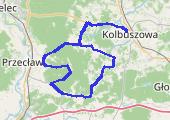 Trasa z dnia 2016-08-23 19:28 - mapa trasy gps - rower szosowy