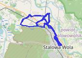 Trasa z dnia 2016-08-24 20:58 - mapa trasy gps - rower trekkingowy