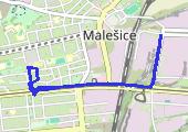 Trasa z dnia 2016-08-25 22:50 - mapa trasy gps - bieganie