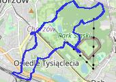 Trasa z dnia 2016-08-27 20:27 - mapa trasy gps - rower trekkingowy