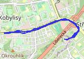Trasa z dnia 2016-08-30 06:43 - mapa trasy gps - bieganie