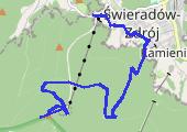 Świeradów zjazd 2016-08-16 15:45 - mapa trasy gps - rower trekkingowy