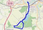 Trasa z dnia 2016-09-03 17:53 - mapa trasy gps - rower trekkingowy