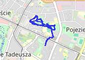 Trasa z dnia 2016-08-26 06:50 - mapa trasy gps - bieganie