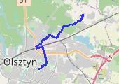 Trasa z dnia 2016-08-22 07:58 - mapa trasy gps - rower miejski