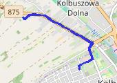 Trasa z dnia 2016-09-04 09:49 - mapa trasy gps - rower górski