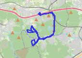 Trasa z dnia 2016-09-05 09:42 - mapa trasy gps - rower górski