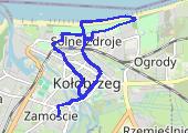 Ingresowo po Kołobrzegu - mapa trasy gps - spacer