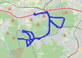 Trasa z dnia 2016-09-06 16:37 - mapa trasy gps - rower górski