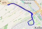 Trasa z dnia 2016-09-07 19:18 - mapa trasy gps - rower górski