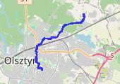 Trasa z dnia 2016-09-07 07:54 - mapa trasy gps - rower miejski