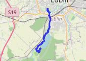 Trasa z dnia 2016-09-12 19:15 - mapa trasy gps - rower trekkingowy