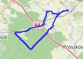 Trasa z dnia 2016-09-12 19:55 - mapa trasy gps - rower trekkingowy