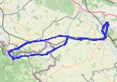 Trasa z dnia 2013-05-15 18:22 - mapa trasy gps - rower szosowy