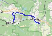 Trasa z dnia 2016-09-13 04:35 - mapa trasy gps - rower trekkingowy