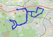 Trasa z dnia 2016-09-13 11:15 - mapa trasy gps - rower górski