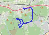 Trasa z dnia 2016-09-14 09:09 - mapa trasy gps - bieganie