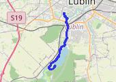 Trasa z dnia 2016-09-14 19:25 - mapa trasy gps - rower trekkingowy