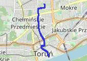 Trasa z dnia 2016-09-15 08:58 - mapa trasy gps - rower trekkingowy