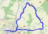 Trasa z dnia 2016-09-15 18:11 - mapa trasy gps - rower górski