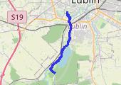 Trasa z dnia 2016-09-15 19:20 - mapa trasy gps - rower trekkingowy