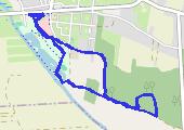 Trasa z dnia 2013-05-23 12:12 - mapa trasy gps - bieganie