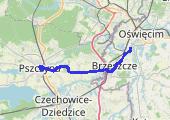 Trasa z dnia 2016-09-15 22:37 - mapa trasy gps - rower górski
