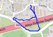 Trasa z dnia 2016-09-16 07:39 - mapa trasy gps - bieganie