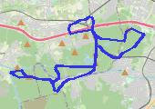 Trasa z dnia 2016-09-18 10:16 - mapa trasy gps - bieganie