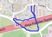 Trasa z dnia 2016-09-18 07:53 - mapa trasy gps - bieganie