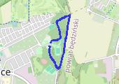 Trasa z dnia 2012-04-13 16:54 - mapa trasy gps - bieganie