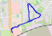 Trasa z dnia 2016-09-20 21:06 - mapa trasy gps - bieganie