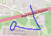 Trasa z dnia 2016-09-22 07:51 - mapa trasy gps - bieganie