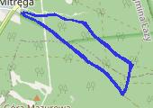 Trasa z dnia 2016-09-23 18:30 - mapa trasy gps - bieganie