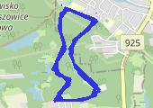 Trasa z dnia 2016-09-24 12:33 - mapa trasy gps - bieganie