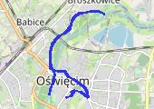 Trasa z dnia 2016-09-24 22:05 - mapa trasy gps - rower górski