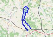 Światowy Dzień Turystyki 2016 Warta - mapa trasy gps - rower trekkingowy