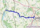 Rajd Urodzinowy 2016 Dzień 3 - mapa trasy gps - rower trekkingowy