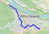 13_05_2013 Wloclawek, Kuyavian-Pomeranian Voivodeship, Poland - mapa trasy gps - rower szosowy