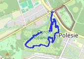 Trasa z dnia 2016-09-25 17:55 - mapa trasy gps - spacer