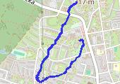 Trasa z dnia 2016-09-25 18:44 - mapa trasy gps - spacer