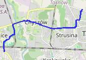Trasa z dnia 2016-09-27 08:06 - mapa trasy gps - marsz