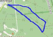Trasa z dnia 2016-09-27 17:57 - mapa trasy gps - bieganie
