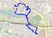 Trasa z dnia 2016-09-28 13:52 - mapa trasy gps - nordic walking