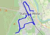 Trasa z dnia 2016-09-28 19:45 - mapa trasy gps - rower trekkingowy