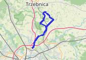Trasa z dnia 2012-04-14 15:30 - mapa trasy gps - rower górski