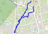 Trasa z dnia 2016-09-28 15:07 - mapa trasy gps - spacer
