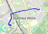 Trasa z dnia 2016-09-30 06:57 - mapa trasy gps - rower trekkingowy